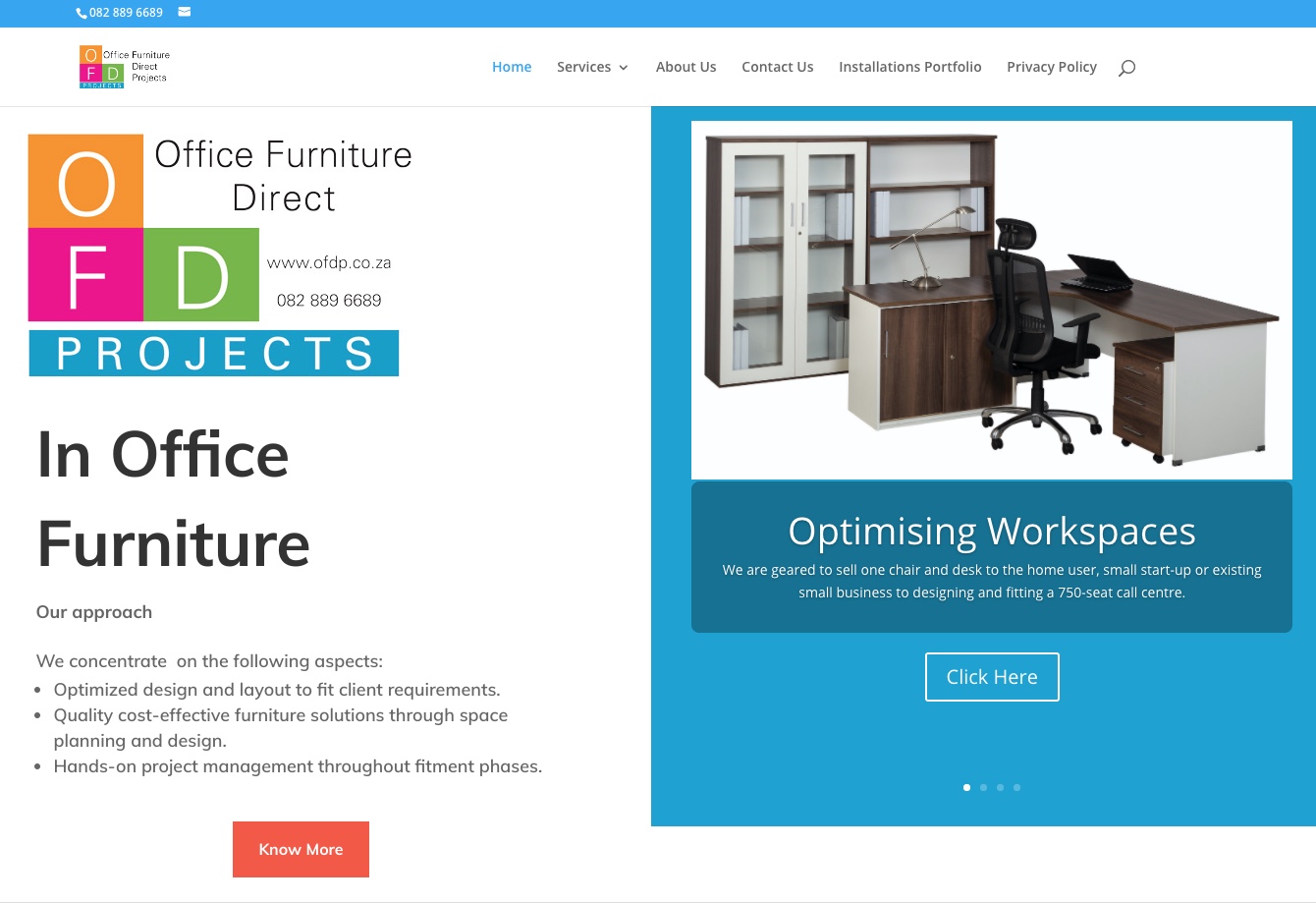  Recent Work Office Furniture Direct Projects  Website Design