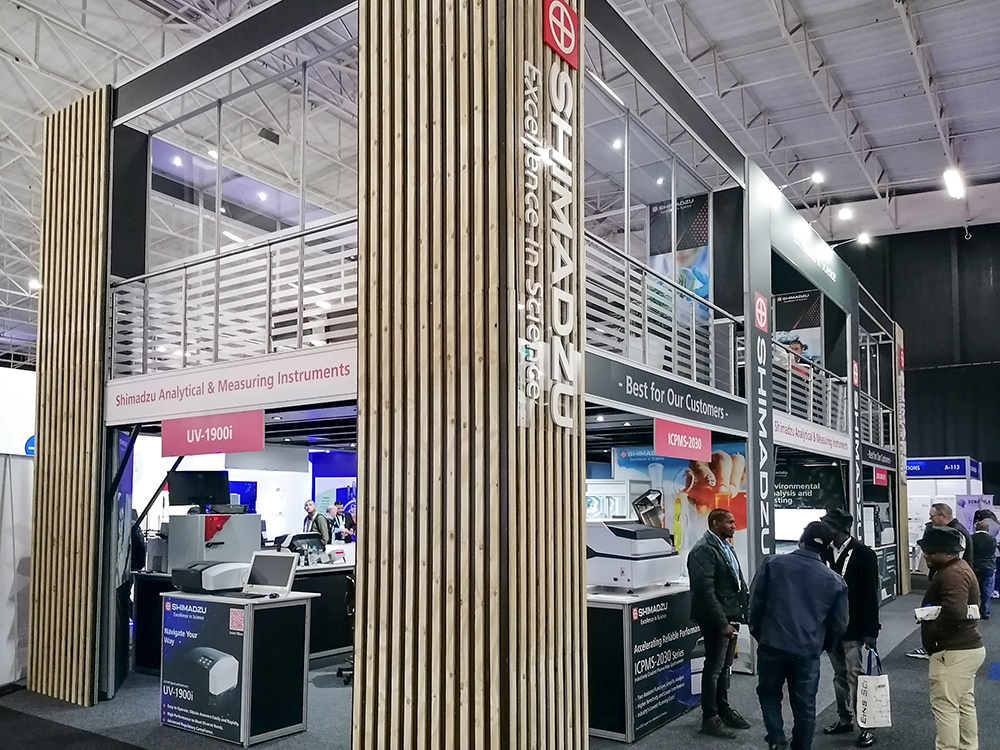 The actual stand built in 3 days 