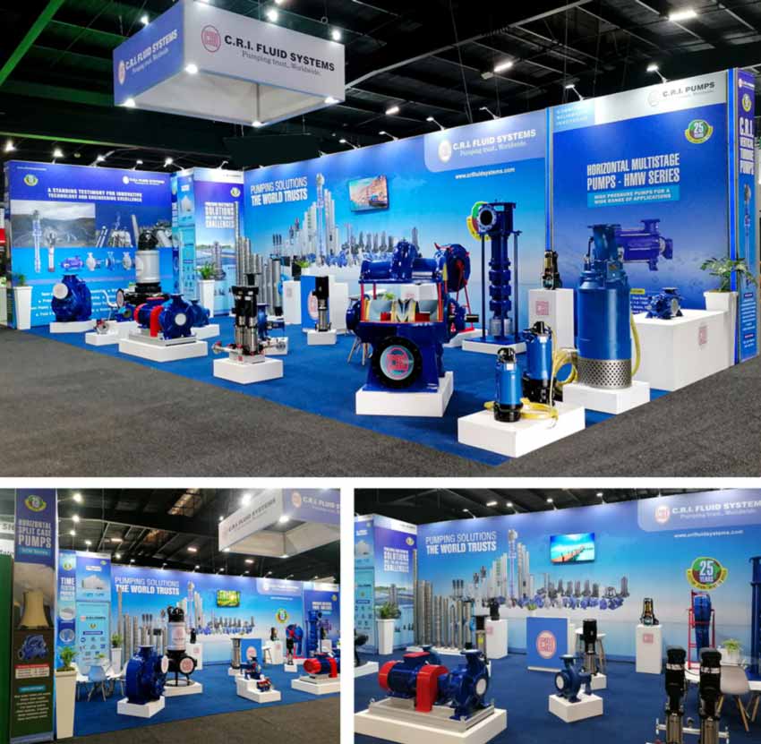 CRI Pumps CRI Pumps exhibition stand