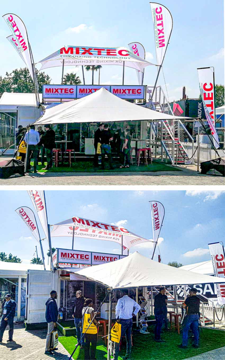 Mixtec Mixtec exhibition stand
