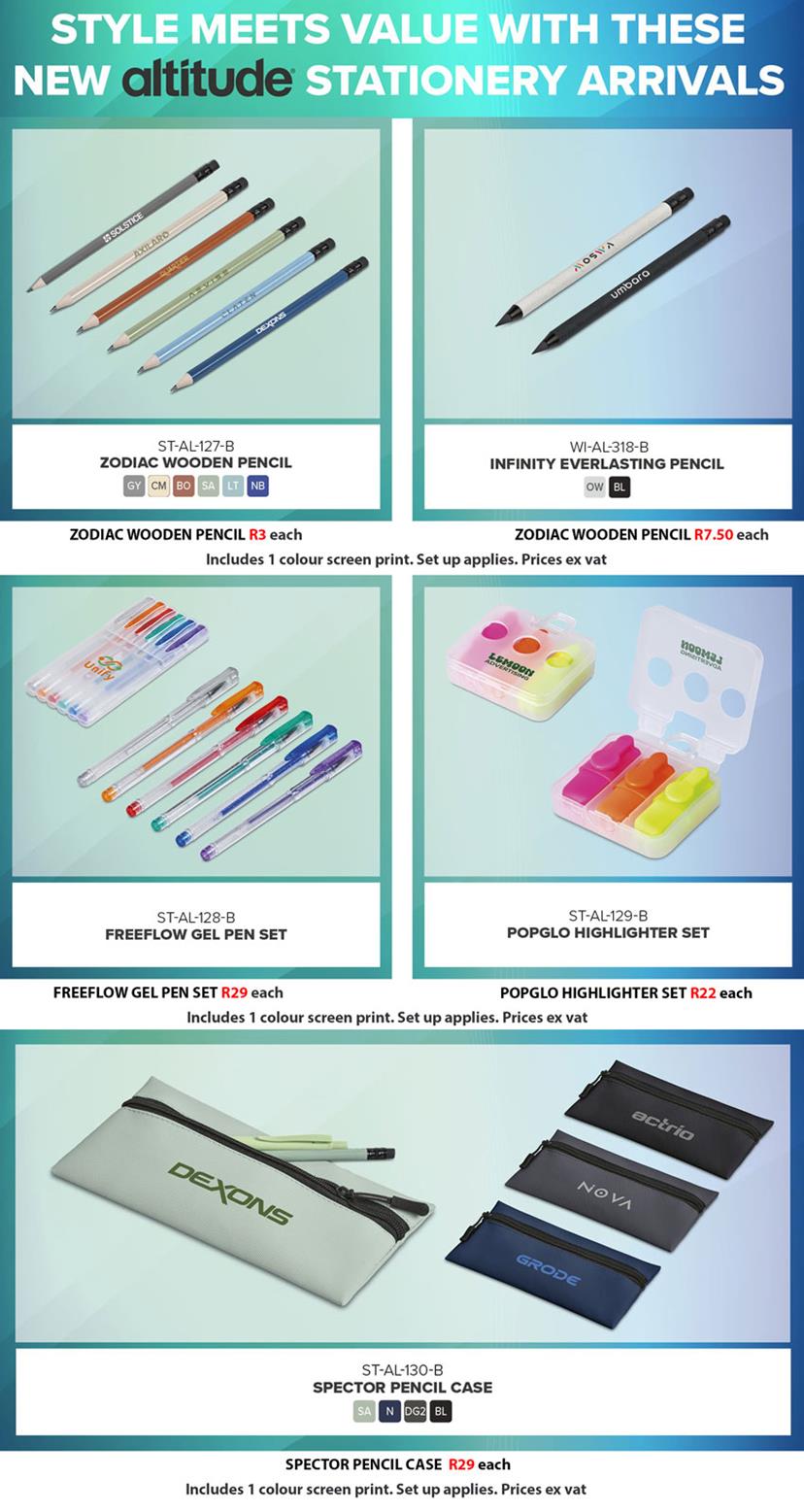 New Stationery Arrivals