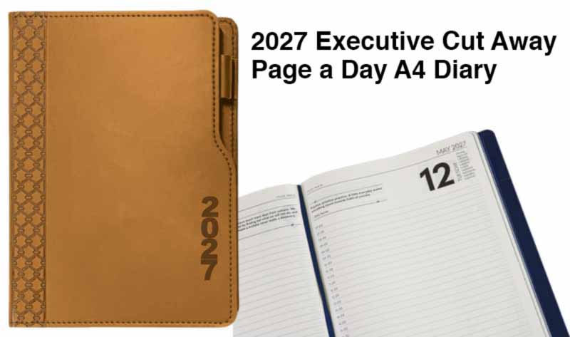 2027 Executive Cut Away Diaries